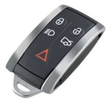 Carcasa Cheie Auto Jaguar cu 5 butoane, Compatibila modelele Jaguar XF, XFR, XK, XKR, X-Type, S-Type, 2006-2015, Techstar