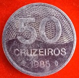 (M1477) MONEDA BRAZILIA - 50 CRUZEIROS 1985