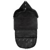 Sac de dormit pentru carucior copii,exterior impermeabil si interior calduros,gluga ajustabila,2 gulere din blanita detasabile,2 fermoare pentru a