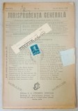 JURISPRUDENTA GENERALA , PUBLICATIUNE TRILUNARA DE JURISPRUDENTA ROMANA SI STRAINA , NR. 11 , 1942