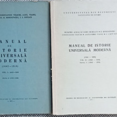 Manual de istorie universala moderna Dumitru Almas VOL I + II part I 1642-1918