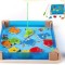 Joc educativ din lemn Pescuit Magnetic