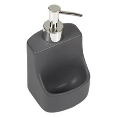 Dozator Chiuveta Ceramica Gri 9x8,5x11,5 cm
