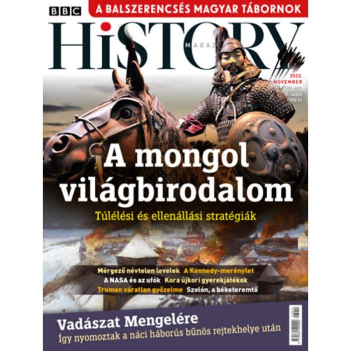 BBC History - 2023. XIII. &eacute;vfolyam 11. sz&aacute;m - November