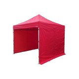 Perete Lateral Cort Evenimente Rosu 12m Emazing - Pavilion Gradina, Protectie Soare/Ploaie, Material Durabil 600D