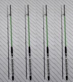 SET 4 Lansete EASTSHARK fibra sticla plina 3 metri pentru pescuit la dunare 100-250gr
