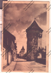 CARTE POSTALA*SIBIU*HERMANNSTADT*TURNURILE DE FORTIFICATII foto