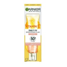 Garnier Skin Naturals Vitamina C SPF 50+ Fluid de zi pentru o piele radiantă 40 ml