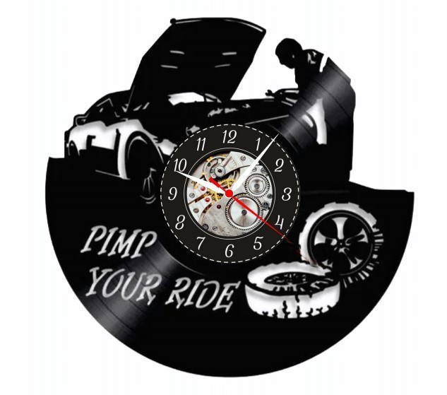 SERVICE AUTO- ceas de perete-(personalizabil)