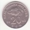 Malayesia 20 sen 2002