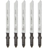 LumyTools T118B - Set panze fierastrau pendular tija cu un prag de prindere (T) 75 mm metal taiere dreapta fina 5 bucati