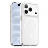 Husa MagSafe pentru Apple iPhone 18 Pro / 17 Pro, Blueo, Crystal Pro Anti-Drop, Transparenta
