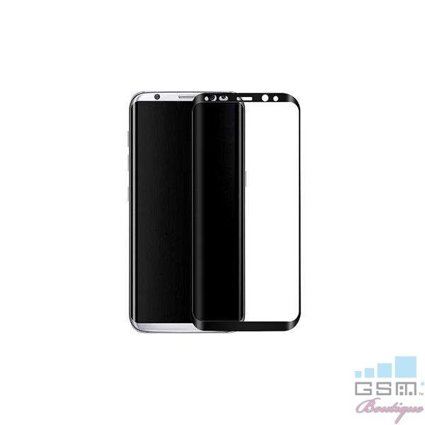 Geam Folie Sticla Protectie Display Samsung Galaxy S8 Acoperire Completa Neagra Geam Folie Sticla Protectie Display Samsung Galaxy S8 Acoperire Completa Neagra