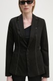 G-Star sacou culoarea negru, un singur rand de nasturi, uni, D25208-D715