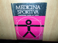 MEDICINA SPORTIVA -I.DRAGAN ANUL 1974 foto