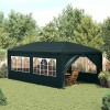 VidaXL Cort pentru petrecere, verde, 3 x 6 m 45103