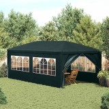 VidaXL Cort pentru petrecere, verde, 3 x 6 m