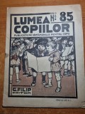 Revista Copii Lumea Copiilor, Nr. 2 Septembrie 1923, Editie Veche, Colectie, Stare Buna