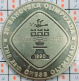 Iugoslavia 5 dinara 1990 - Chess Olympiad - km 145 - A010, Europa