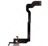 Banda Flex Incarcare iPhone X, Negru - Mufa Dock Conector