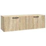 vidaXL Oglindă TV montată pe perete Stejar Sonoma 98 x 31 x 30 cm 898727