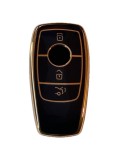 Cumpara ieftin Husa de protectie Premium pentru cheie Mercedes-Benz, material TPU de inalta calitate, compatibila cu W213, C167, A-Class, C-Class, E-Class, S-Class,