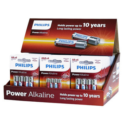 PACHET PROMO BATERII ALCALINE PHILIPS foto