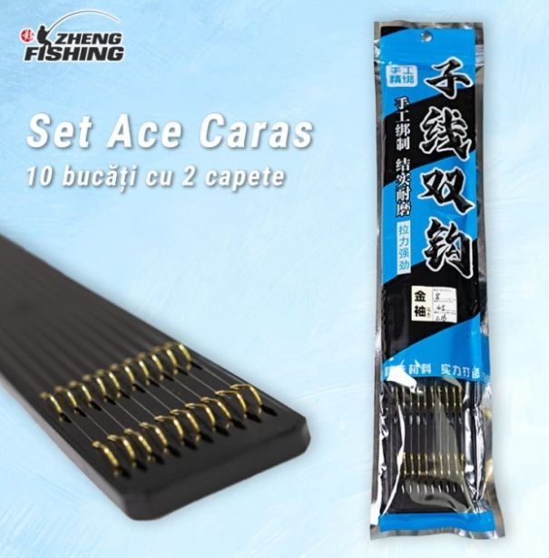 Carlige Legate Caras Zheng, Nr.7, 0.18mm, 20buc/pac