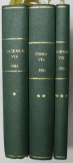 SCIENCE ET VIE , REVUE , 15 NUMERE SUCCESIVE IN TREI VOLUME , COLEGATE , IANUARIE - SEPTEMBRIE , ANUL 1981 foto