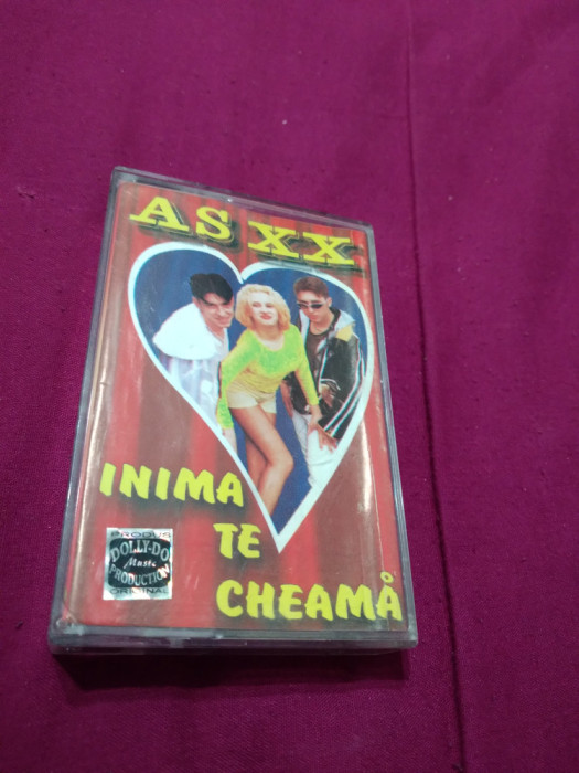 CASETA AUDIO AS XX - INIMA TE CHEAMA RARA!! ORIGINALA