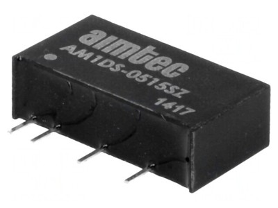 Convertor DC/DC 1W 5V la 15V 67mA SIP7 foto