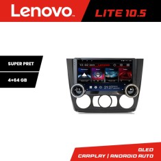 Navigatie BMW Seria 1 E87 2007-2011 clima manuala Kit-bmw117-manual Lenovo 8 core 4+64 10.5 inch Incell 1K android Wifi 5Ghz gps internet CarStore Tec