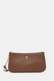 U.S. Polo Assn. poșetă Jones culoarea bej, BEUJE8663WVP