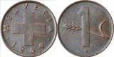 Elvetia 1969 - 1 rappen, circulata