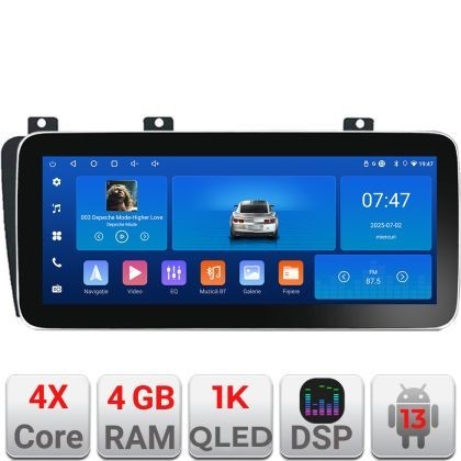 Navigatie dedicata Volvo S60 2002-2008 Edotec 4+64 12.3 inch Incell 1K android Wifi 5Ghz gps internet Kit-s60-02 CarStore Technology