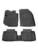 Covorase Auto Cauciuc Tip Tavita Suzuki SX4 S-Cross III (2021-) Umbrella Negre, Impermeabile, Bordura Inalta