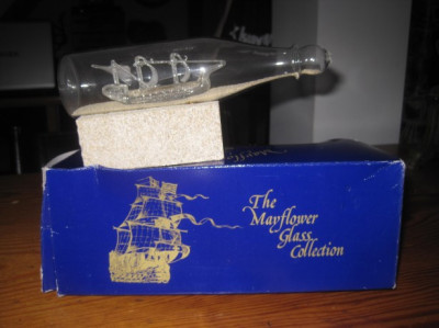 The Mayflower Glass Collection - Sculptures `16Th Century Galleon` foto