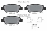 TEXTAR 2463501 Q+ set placute frana,frana disc