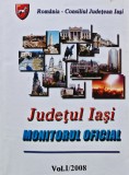 Cumpara ieftin Judetul Iasi Monitorul Oficial Vol. 1 - 2008 - Consiliul Judetean Iasi (XB107)