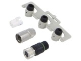 Conector M8 mamă 3 pini drept pe cablu WEIDM&Uuml;LLER 0,14-0,34mm2