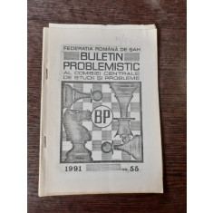 BULETIN PROBLEMISTIC AL COMISIEI CENTRALE DE STUDII SI PROBLEME NR. 55/1991