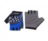 Manusi ciclisti copii, RaceLine, culoare negru/albastru, marime S Cod:LSL3346