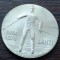(A475) MONEDA ARGINT FINLANDA- 25 MARKKAA 1978, CAMPIONATUL DE SCHI NORDIC LAHTI