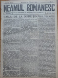 Ziarul Neamul romanesc , nr. 7 , 1914 , din perioada antisemita a lui N. Iorga