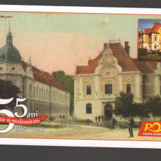 CPIB 19274 CARTE POSTALA - PALATUL POSTELOR SI PALATUL FINANTELOR BRASOV 1906