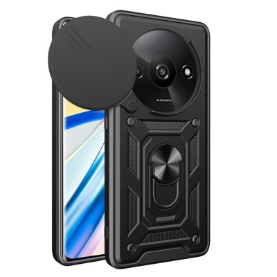Husa Xiaomi Redmi A3 protectie camera Techsuit CamShield Series, negru foto