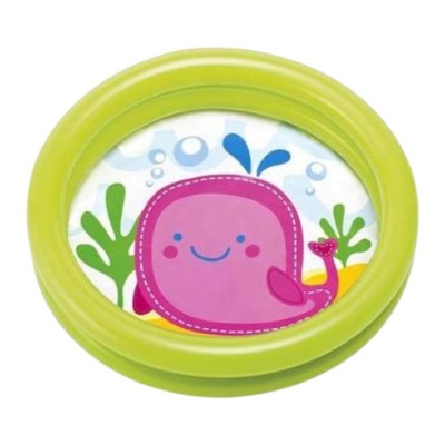 Piscina gonflabila Intex, verde, 61 x 15 cm, model balena,Alx foto