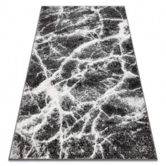 Covor BCF Morad MARMUR marmură - antracit / negru, 160x220 cm
