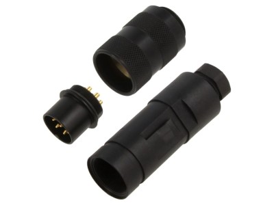 Conector M16 tată 7 pini, 5A foto
