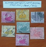 AUSTRALIA-OCCIDENTALA- de WEST-( 1885-1905)-LOT 7VAL.=STAMPILAT-Vezi-Scan
